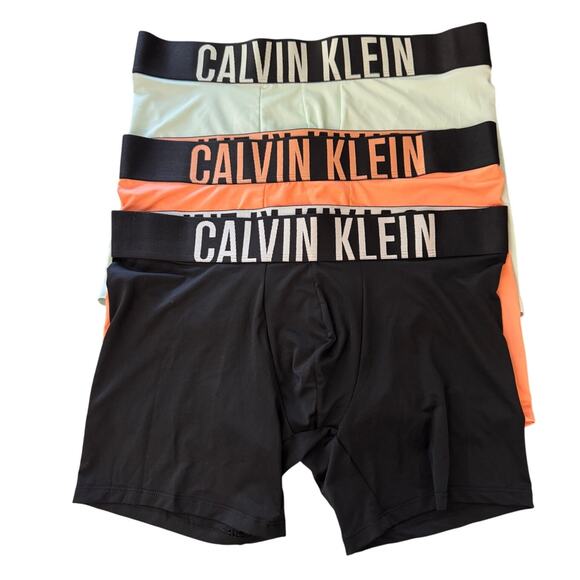 New CALVIN KLEIN ZAPPOS Men's Intense Power Micro 3- Pack Boxer Brief Size L - Picture 2 of 3